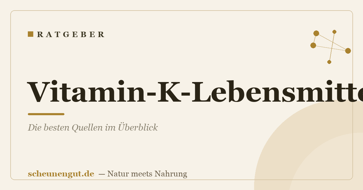 Vitamin-K-Lebensmittel: Die besten Quellen im Überblick