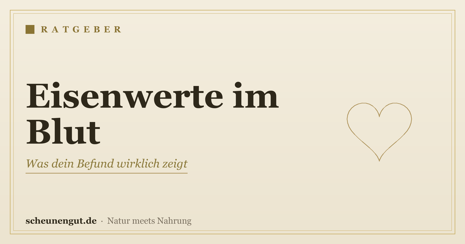 Eisenwerte im Blut: Was dein Befund wirklich zeigt