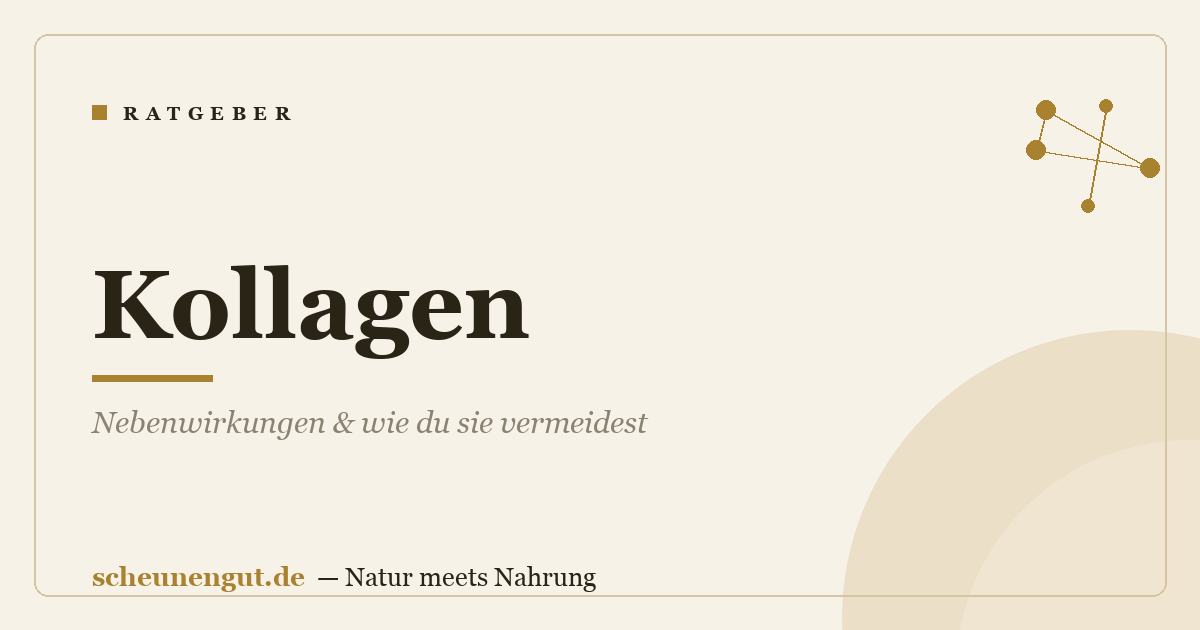 Kollagen: Nebenwirkungen & wie du sie vermeidest