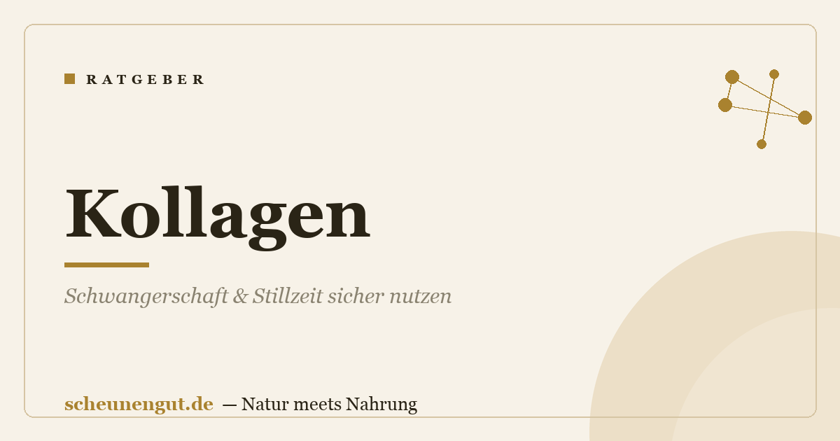 Kollagen: Schwangerschaft & Stillzeit sicher nutzen