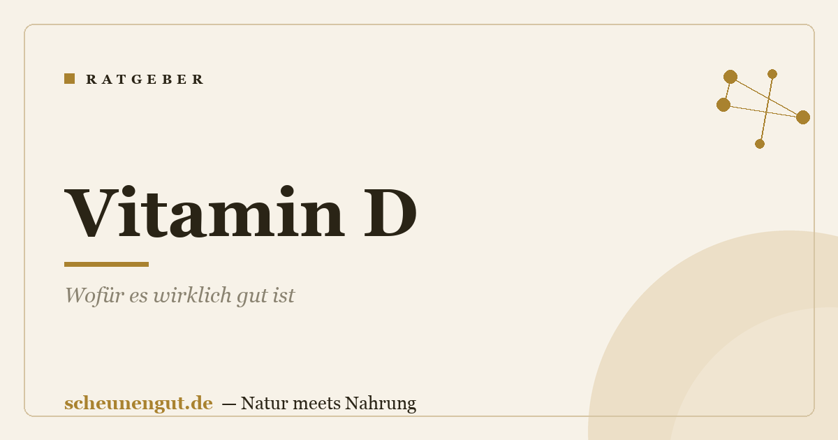 Vitamin D: Wofür es wirklich gut ist