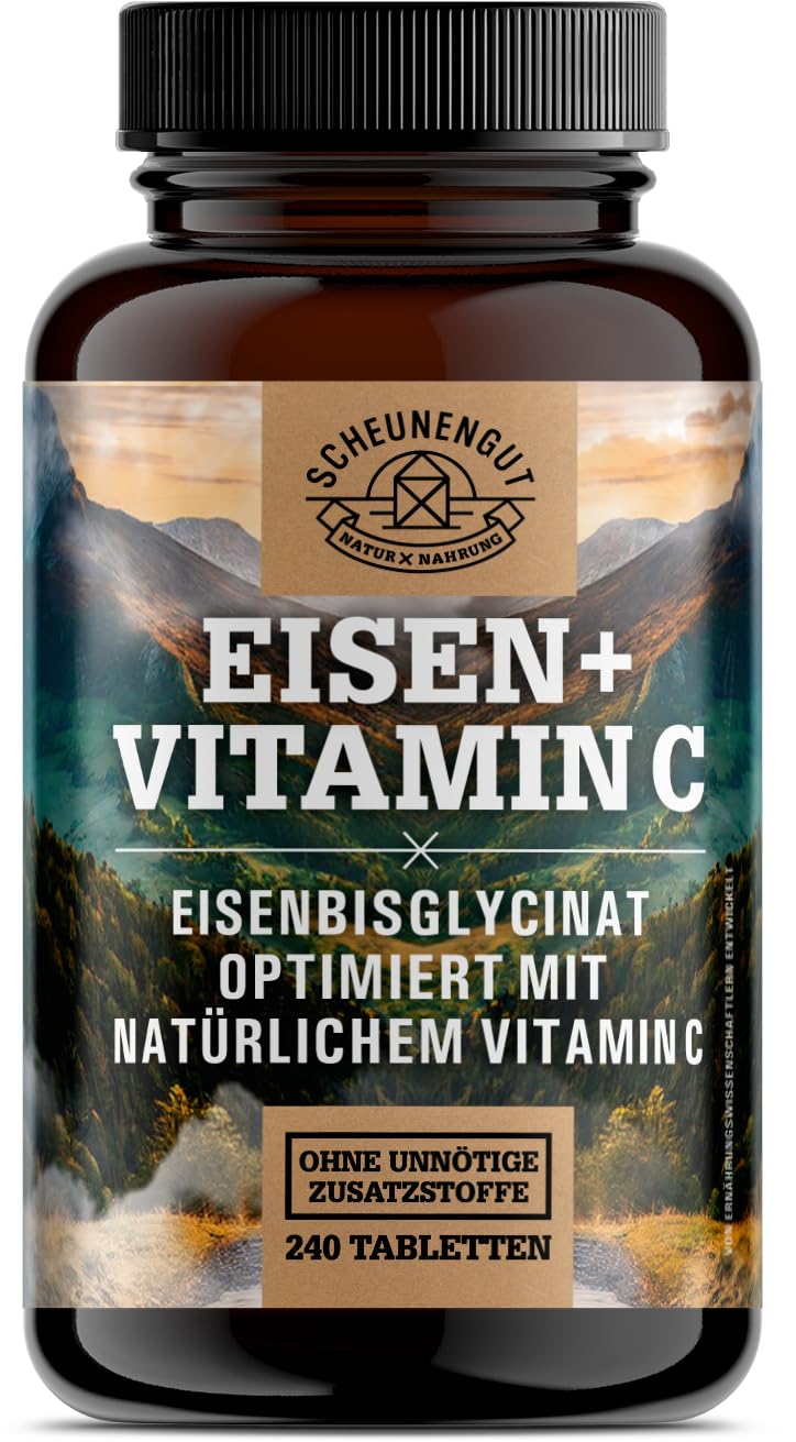 Eisenbisglycinat + Vitamin C