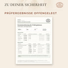 Prüfergebnisse Quercetin Kapseln, Charge DE99WPY3