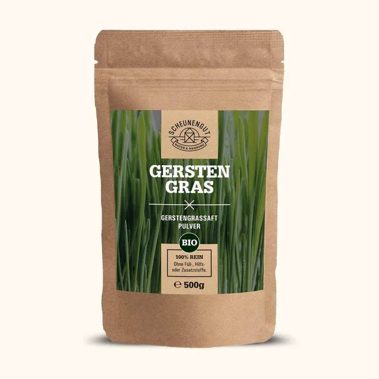 Ausgezeichnetes Gerstengrassaft Pulver (Barley Grass Juice) aus den USA Scheunengut - Shop