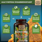 Komplex mit 95% Curcumin, Bio Kurkuma Pulver & Piperin Scheunengut - Shop