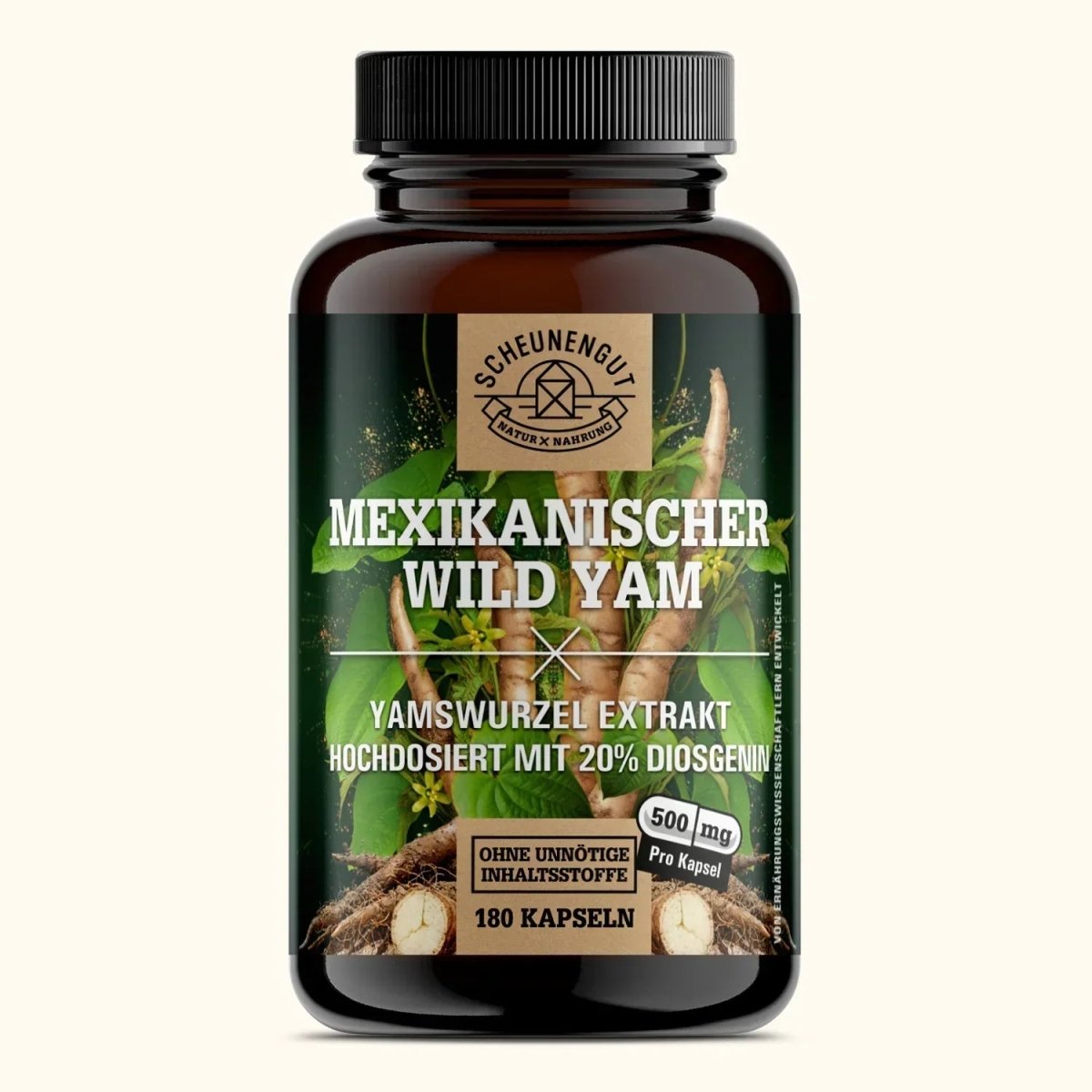 Mexikanischer Yams Extrakt hochdosiert mit 20% Diosgenin Scheunengut - Shop