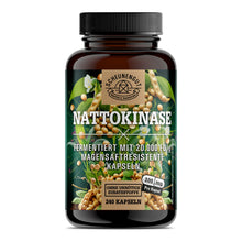 Fermented from soy - gastro-resistant capsules with 20,000 FU/g